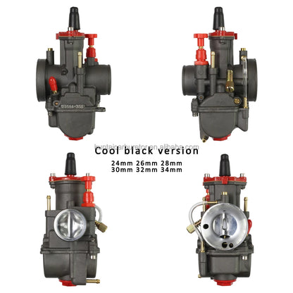Motorcycle Pwk Carburetor for Suzuki Yamaha Kawasaki Atv Moto  21 24 26 28 30 32 34mm With Power Jet Carburador