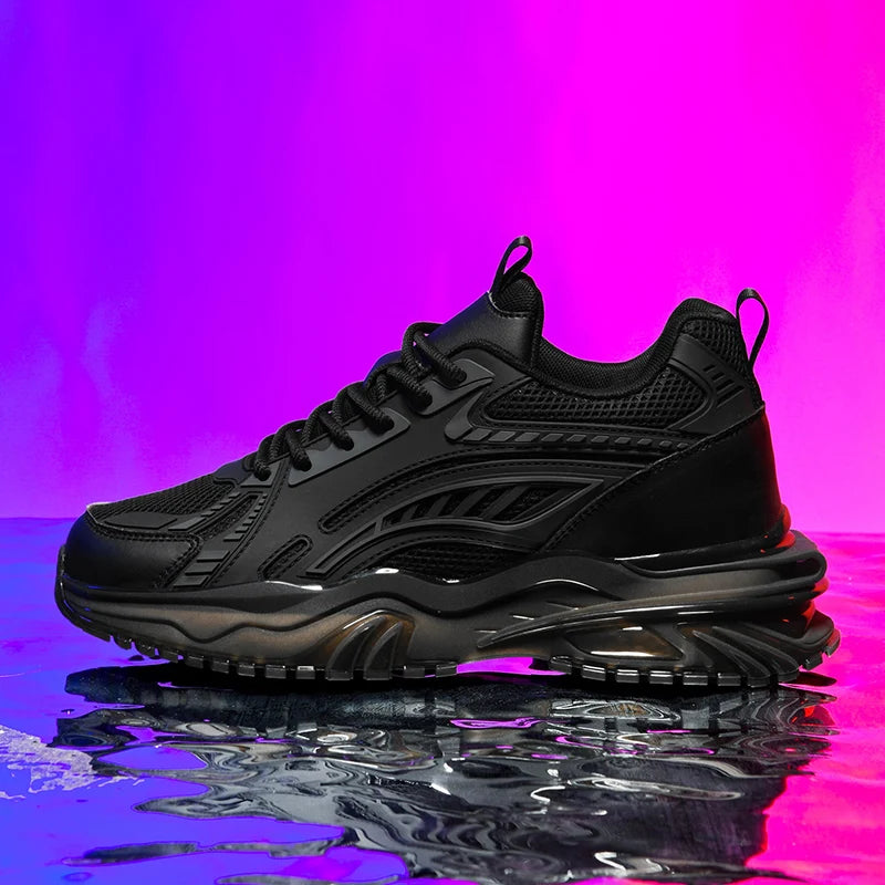 New Wholesale Large Size Men's Casual Shoes Walking Style Shoes Breathable Mesh Upper Lightweight EVA Soft Flexible Sole