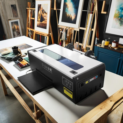 Gwin G200 A4 DTF Printer and Oven Multicolor Automatic Digital Sublimation New Condition Pigment Ink Small DTF Machine