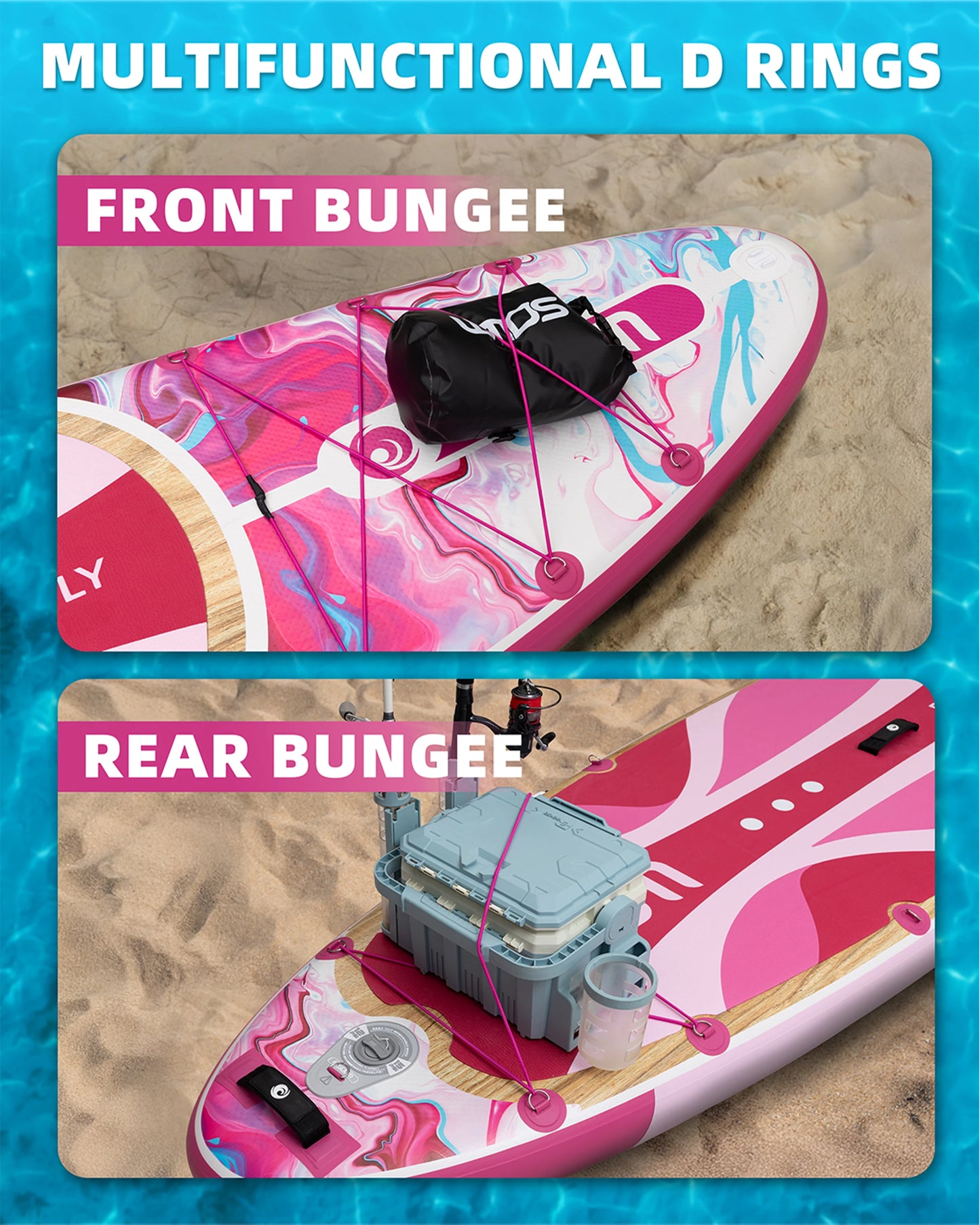 Fast Shipping Product New Style sup Paddle Board Drop Stitch Inflatable Stand up Paddle Board with Heat Sealing Technology