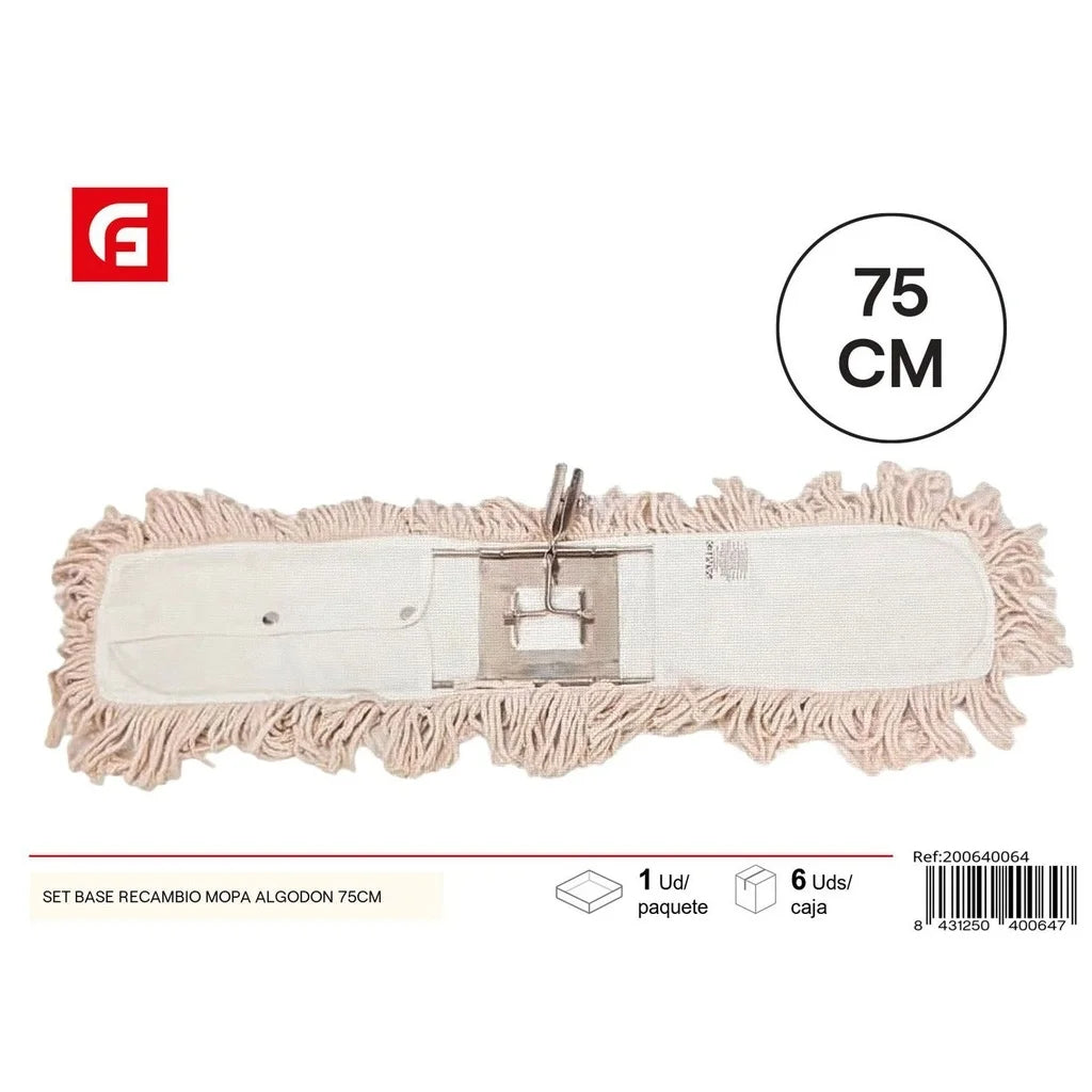 75cm Cotton Mop Set - Cleaning Accessories