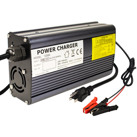 YZPOWER 4.2v20a 1S Motorcycle Charger 4.2 Volt 20A Lithium Battery Charger 100W Electric for 3.7V 20A Battery Pack by PDG ibma
