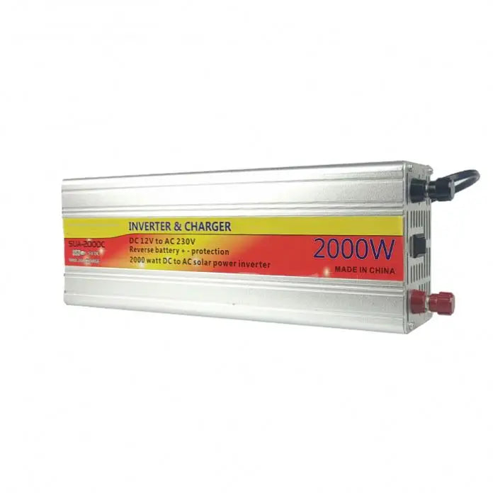 High Quality 2000W Inverter 20A Charger DC Output 3000W Rated Power Sinewave 220V Motor OEM Customizable 120V/230V/480V Options