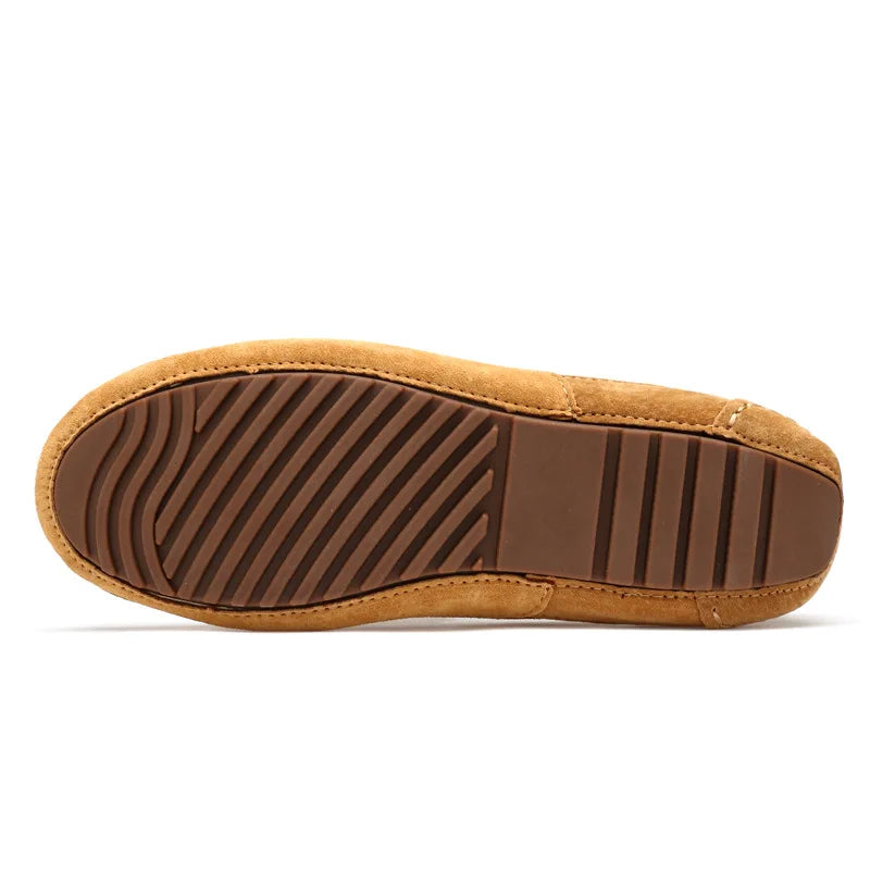 Suede Leather Man Loafers Luxury 2021 Casual Shoes For Men Boat Shoes Handmade Men Slipon Driving Shoes Male Moccasins Zapatos99