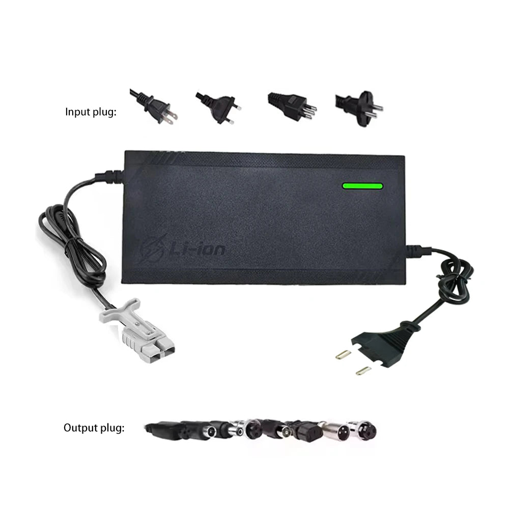 72V6A Lithium Ion  Motorcycle  Charger 48v 60v 72v 84v Scooter  Battery Charger Ebike Charger