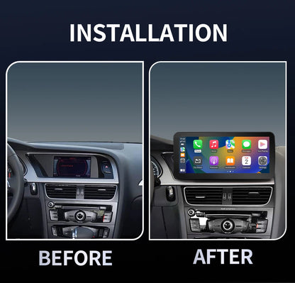 Original Screen Update Wireless CarPlay Android Auto GPS Navi Linux Multimedia Carplay for Audi A4 B8 A5 2009-2016