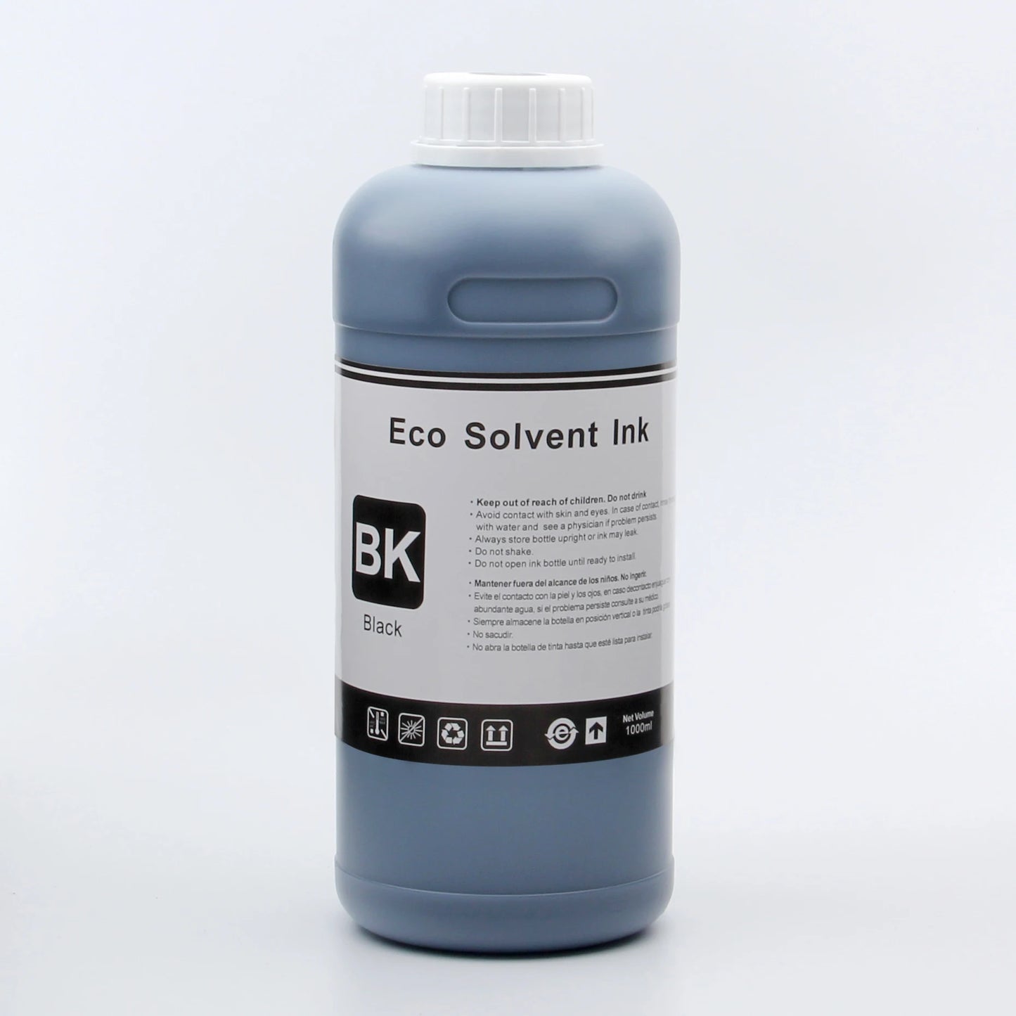 2-Year Eco-Solvent for Ink for Epson for EcoTank Printers (3750 2803 4800 ET-15000 ET8550) Digital Printing Certified with MSDS