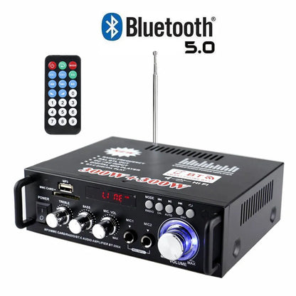 Home Amplifiers Audio 600w Bluetooth-compatible Subwoofer Theater Sound System Amplifier Mini Amplifier Professional RC Control