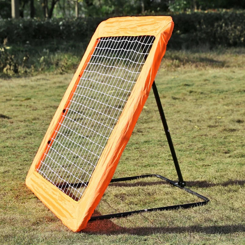Single-Sided Retractable and Foldable Soccer Training Equipment Multi-Purpose Rebound Net and Shooting Practice Door