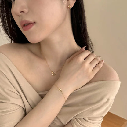 Dylam Personalized Design Fashion Fine Jewelry S925 Silver Rhodium 18K Gold Link Chain 5A Zirconia Airplane Pendant Necklace