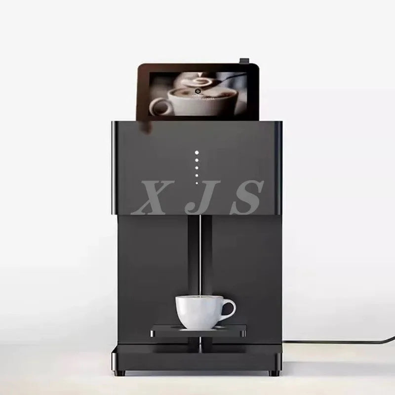 Digital Coffee Printer with Edible Ink for Latte Art and Rose Design