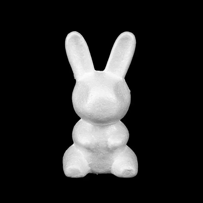 Modelling Polystyrene Styrofoam Foam Rabbit Mold Rose Rabbit Craft DIY Wedding Party Valentine's Day Decoration Supplies Gifts