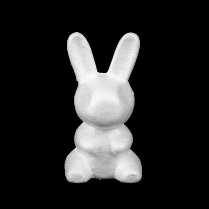 Modelling Polystyrene Styrofoam Foam Rabbit Mold Rose Rabbit Craft DIY Wedding Party Valentine's Day Decoration Supplies Gifts