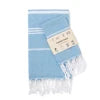Wholesale Turkish Jacquard Cotton Rectangle Kitchen Towel Quick-Dry Embroidered Tassel Design Floral Pattern Home Bath Use
