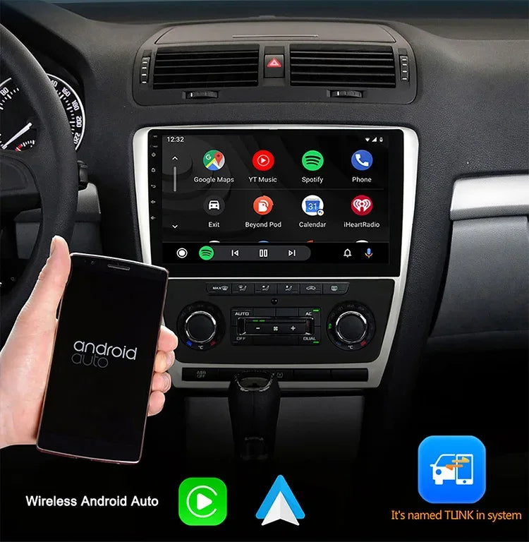 Android 15  Car Radio GPS Palyer for for Chrysler 300C 2005 -2007 Carplay Multimedia Video Stereo Head Unit Touch Screen