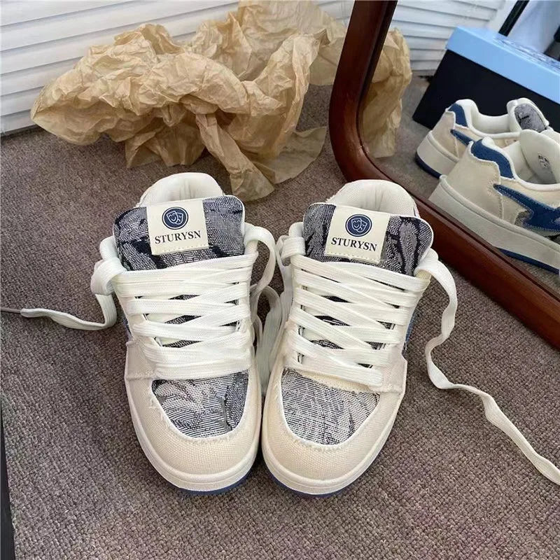 National Trend Niche Board Shoes Women Ins Trendy 2026 Spring Summer New Student Versatile Sports Casual Bread Shoes