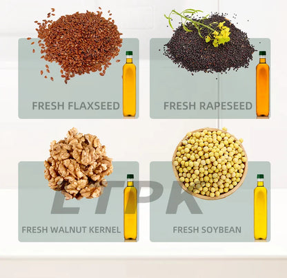 B02 Full Automatic Mini Small Household Home Use Oil Extraction Making Edible Olive Oil Press Machine