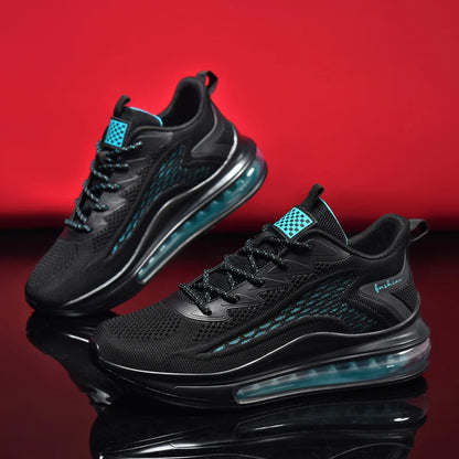 Wholesale Zapatos New Brand Big Size 48 Flying Woven Running Air Cushion Walking Shoes Breathable Custom Sneakers Shoes Men