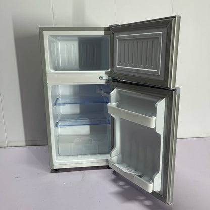 BCD-128 Cooling Fridge Household Top-freezer Double Door Fridges Refrigerator for Homes