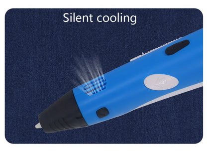 Factory Direct Sale 3D Painting Printing Pen 12V Metal Motor PLA 3 m 3 Color Consumables 3d Printing Pen