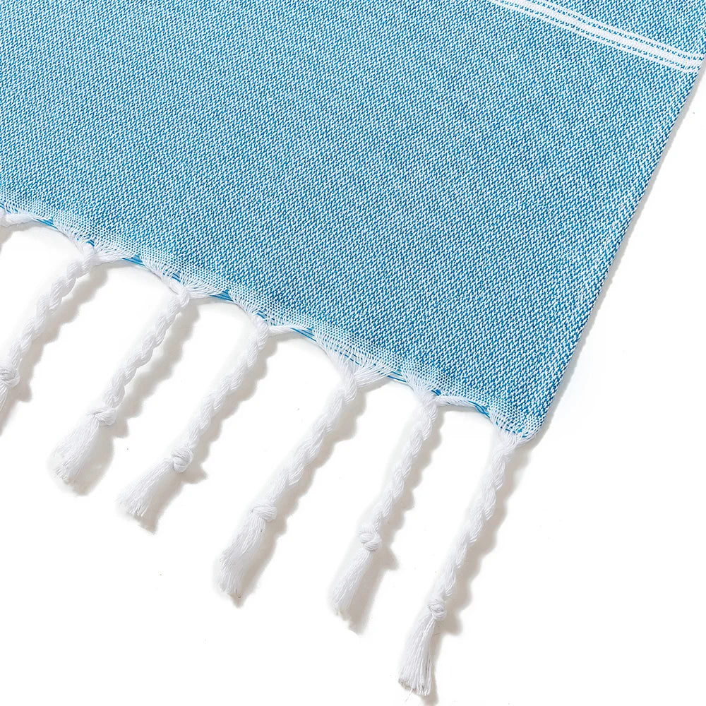 Luxury Cotton Quick-Dry Striped Hand Towels & Decorative Dishcloth Antimicrobial Eco-Friendly Machine Washable Home Kitchen Use