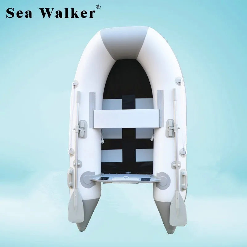 Seawalker Hot Selling 2.3M Inflatable Fishing Boat PVC Material Rowing Boat With Air Slatted Floor Sports Raft With CE