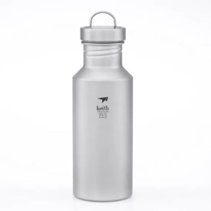 Titanium 550ml Ultralight Leakproof Sport Water Bottle Eco-Friendly Metal for Outdoor Camping Hiking