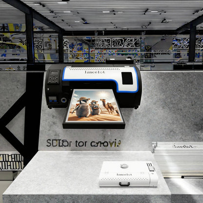 XP600 DTF Printer Large Format Direct to Film Printing Machine with Oven Laptop Ink Film and Powder for Custom Small Business