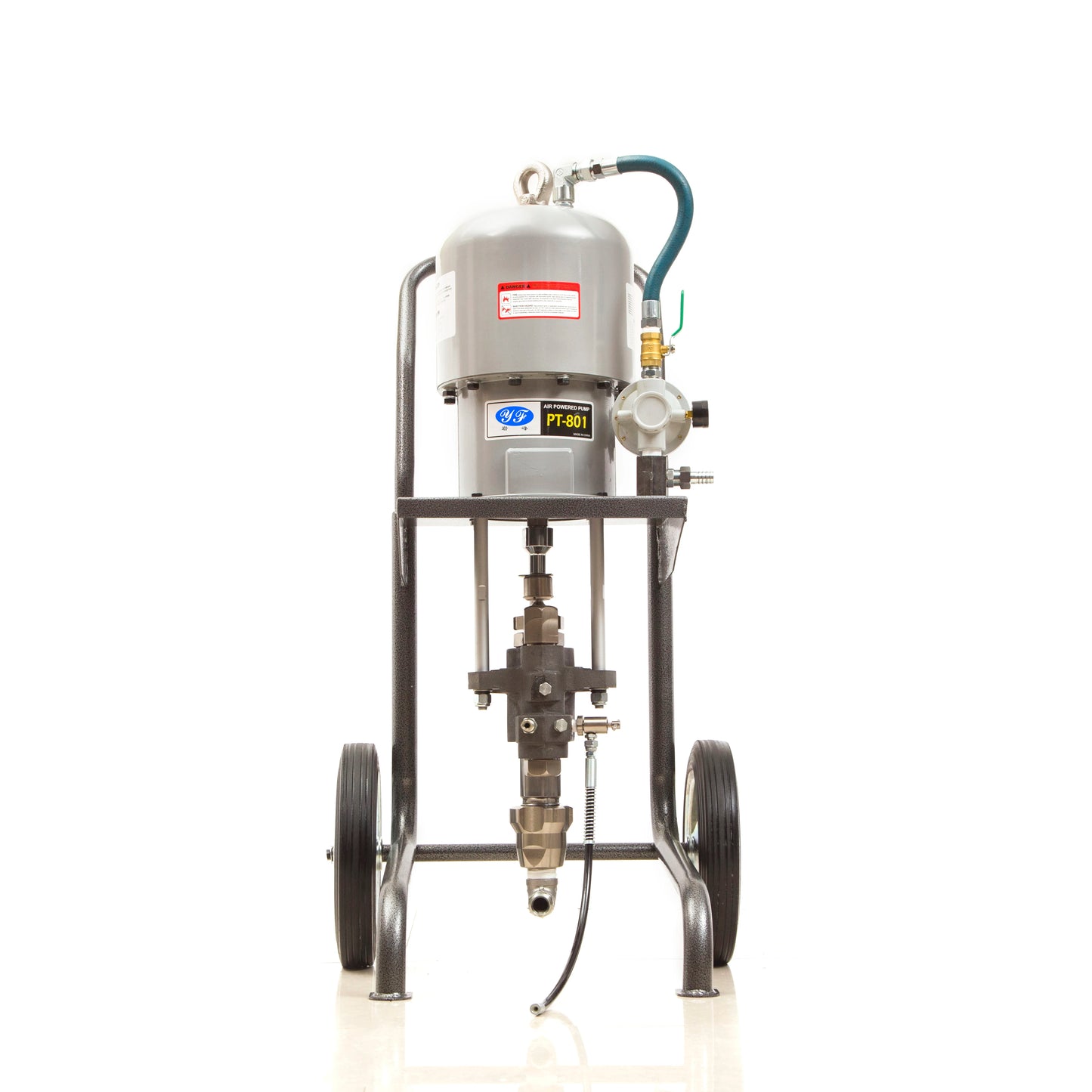 80:1 Heavy Duty Airless Sprayer  Marine Coating Paint  Air Powered Airless Paint Machine