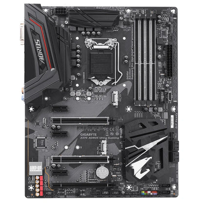 Used GIGABYTE Intel Z370 AORUS ULTRA GAMING WIFI 64GB DDR4 LGA1151 Socket ATX Gaming Motherboard