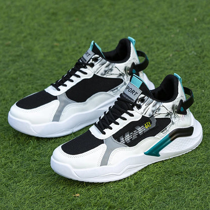 Y 39-44 Men's high-top skateboards, new soft-soled non-slip versatile athleisure running shoes