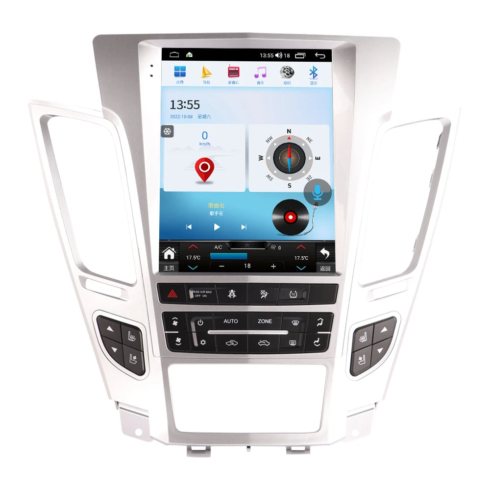 Popular 9.7Inch Android Car Video Radio for Cadillac CTS 2008-2013 Carplay Android Auto Gps Navigation