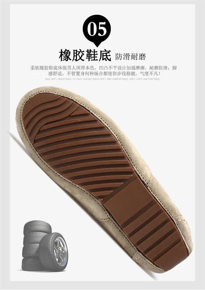 Suede Leather Man Loafers Luxury 2021 Casual Shoes For Men Boat Shoes Handmade Men Slipon Driving Shoes Male Moccasins Zapatos99
