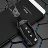 Zinc Alloy Leather Car Smart Key Case Bag High Quality Fit for Ford 2017/2018/2019/2020 F150/Explorer/MustangF55 Key Shell