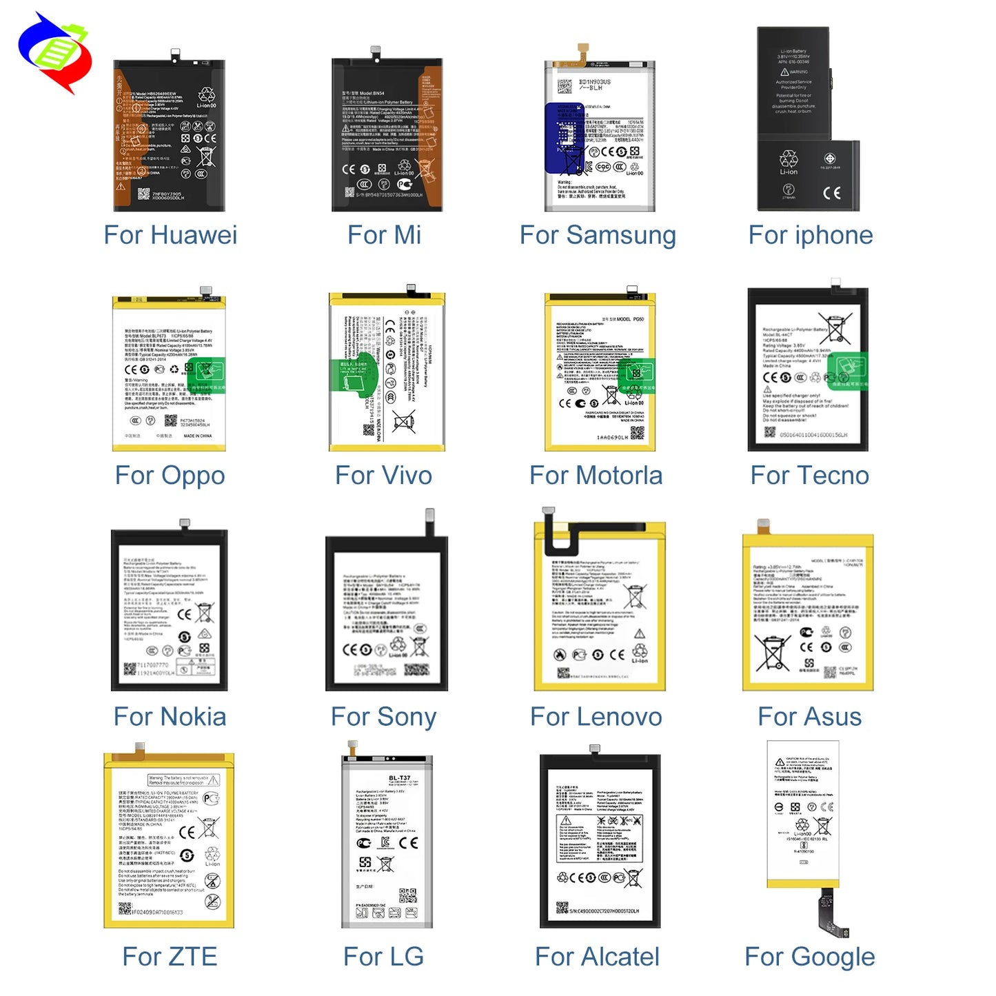Original Cell Phone Parts HB396286ECW Battery Batteries for Huawei Honor 10 Lite Honor10 Lite Pour P Smart 2019