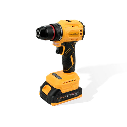 High Torque 16.8/21V Cordless Drill Set Rechargeable Brushless 40N Max Torque 1/2 Chuck 4A Battery OEM 800W Multi-Function