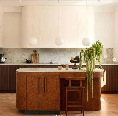 Engineered Wood Veneer Burl   Hotel Furniture Door Bathroom & Kitchen Cabinet Villa