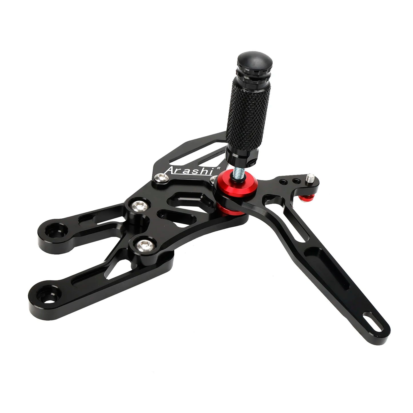 Black Rear Sets Foot Pegs Footrest For Honda CBR600RR 2003-2006 CBR1000RR 2004-2007