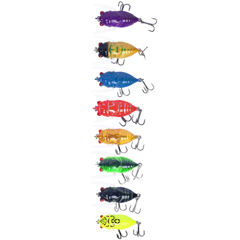 4cm/6.4g  Swing Finishg Cricket Insect Bait Minnow Hard Lure Fishing Isca