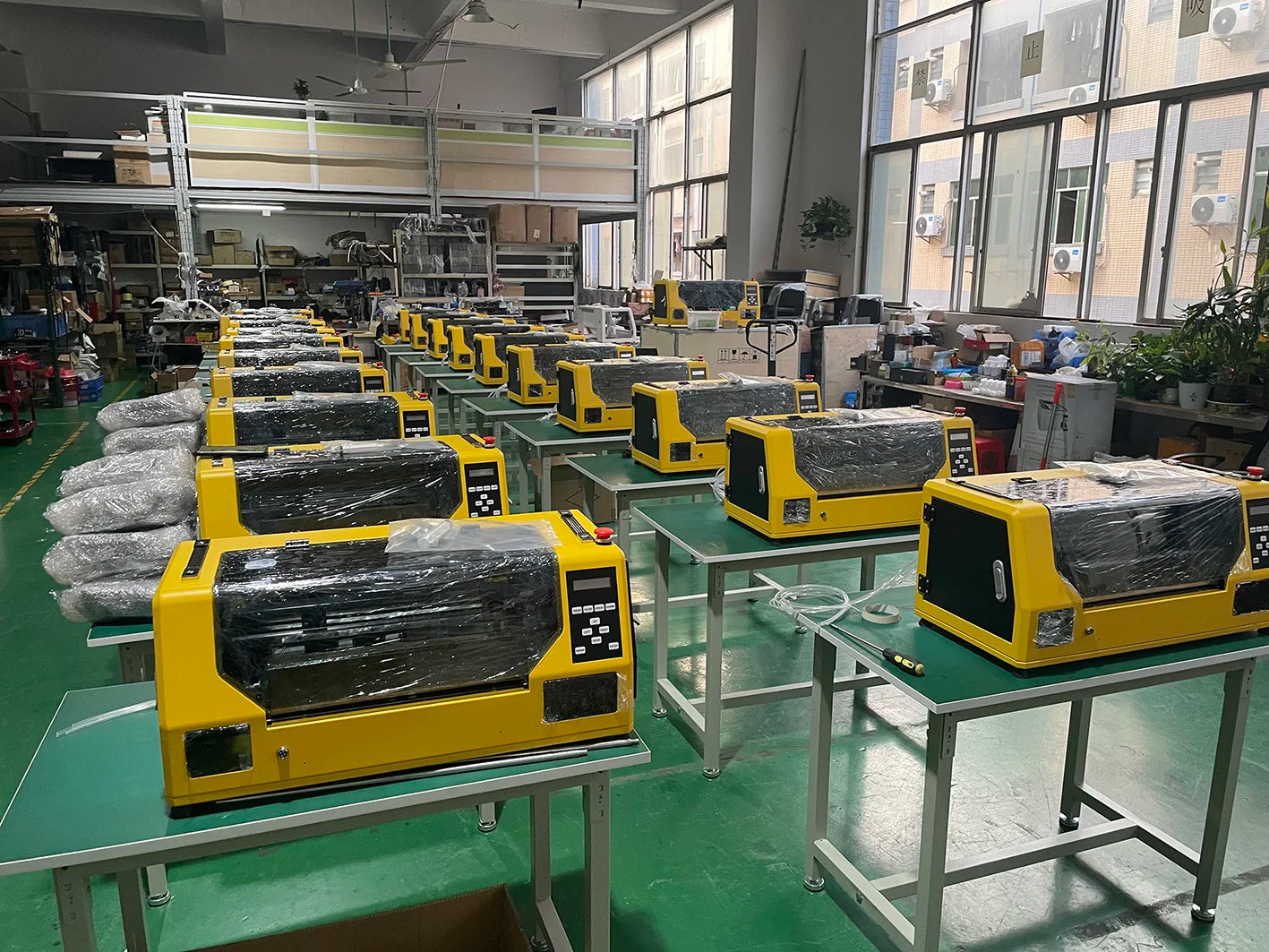 Two XP600 DTF Transfer Printer Impresora Cold Peel Glitter PET Film Top A3 Size 45 500ml Clothes Printing Machine Set New 1 Year