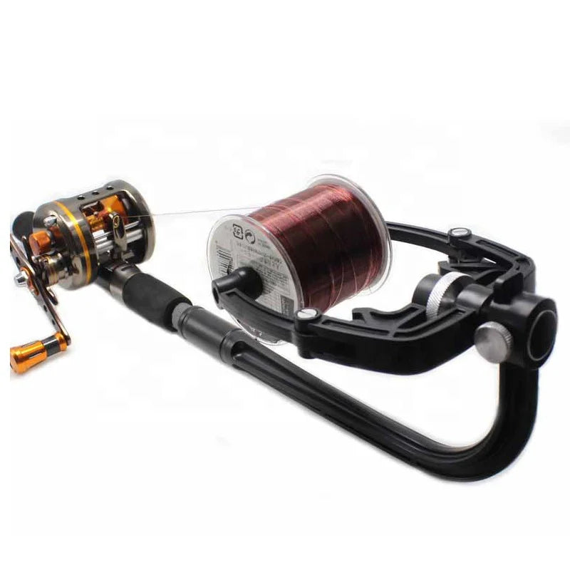 High Quality 333g PVC Fishing Reel Winder 29.5*22.5*3.5 Spooler Spinning Reel Spool for Lure Aluminium Metal for Shark Streams