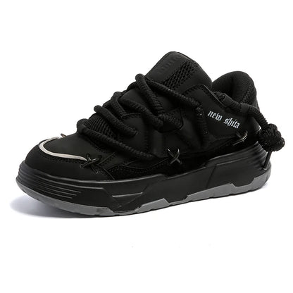 2025 Latest Brand Logo Custom Men Fashion Casual Sneakers Street Style Leather Flat Skateboarding Running Walking Shoes for Men