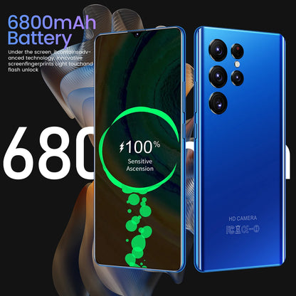 Hot Selling S23 ULTRA Original 16GB+1TB 7.3 Inch 48MP+100MP 5G High Quality Android 12 Smart Cell Phone