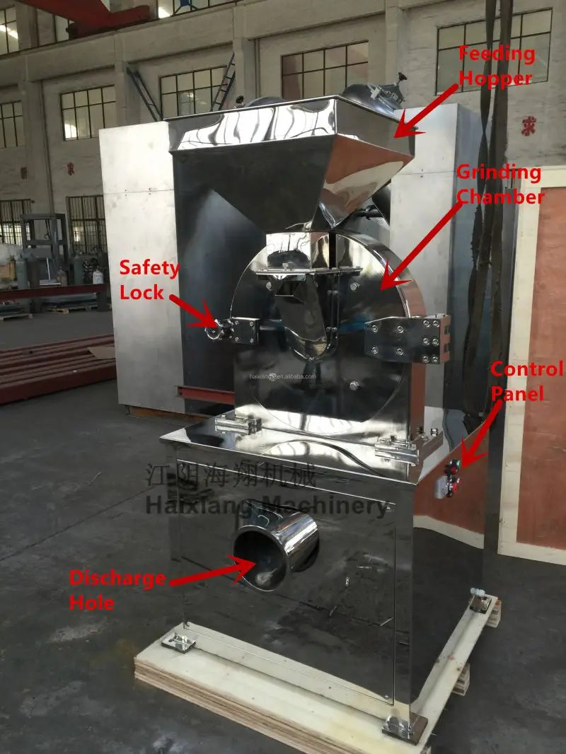 Machine Grinder Mill Flour Grinding Crusher for Milling Sale Grain Powder With Pulverizer Small Rice Wheat Hammer Selling Corn