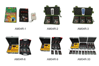 Channel Cold Pyro Electric Igniters Base Rotate Swing Wheel Wireless Remote Control Stage Fountain Fireworks Firing System
