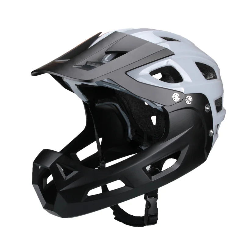 New Design Adult Bike Helmet CE Certified Downhill Helmet Full Face With Chin Protection MTB Helmet