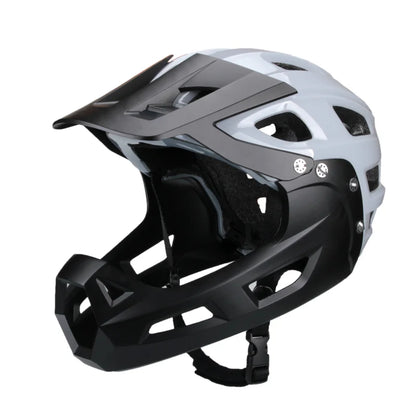 New Design Adult Bike Helmet CE Certified Downhill Helmet Full Face With Chin Protection MTB Helmet