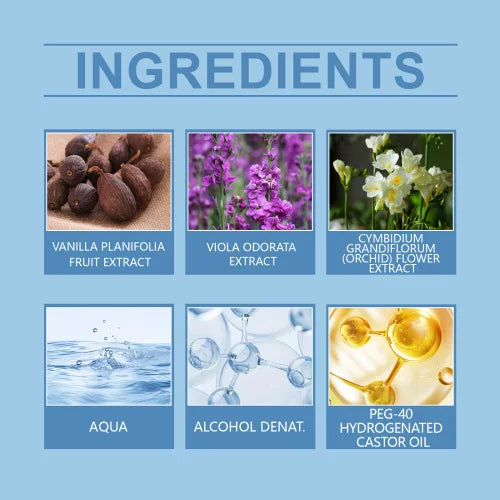 Roxelis Natural Light Fragrant Orchid Body Fragrance Fresh And