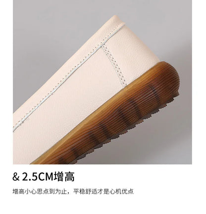 Autumn New Style Shallow Mouth Flat Shoes for Women Slip-on Flats Versatile Soft-Soled Comfortable Shallow Women's Shoes