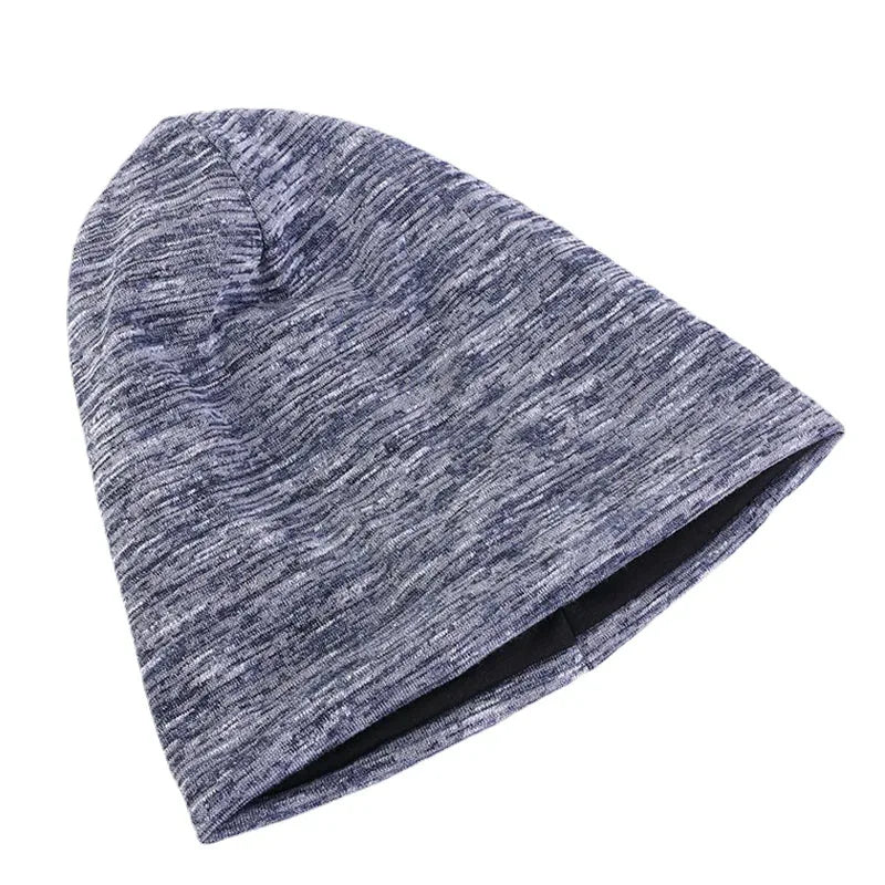 Spring Autumn Double Fabric Hats For Adult Cashmere-like Skullies & Beanies